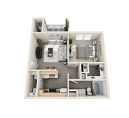 The Ashborough_Ashburn VA_Floor Plan_A2_One Bedroom One Bathroom The Ashborough_Ashburn VA_Floor Plan_A2_One Bedroom One Bathroom